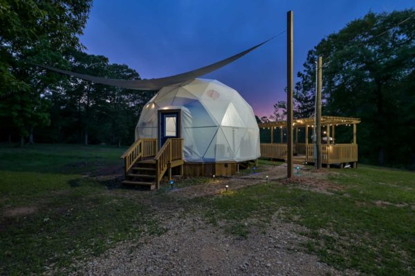 Best Luxury Glamping Geo Dome In Houston, texas