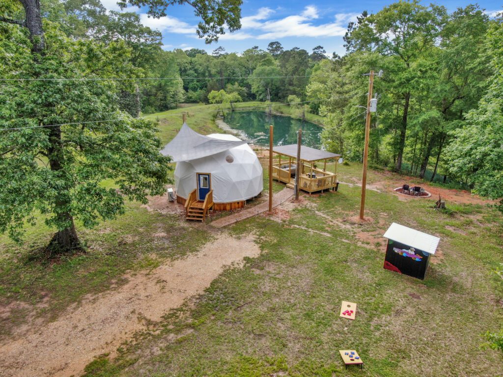 The Best Luxury Glamping in Texas Luxury Geo Dome Glamping Near Houston, Texas