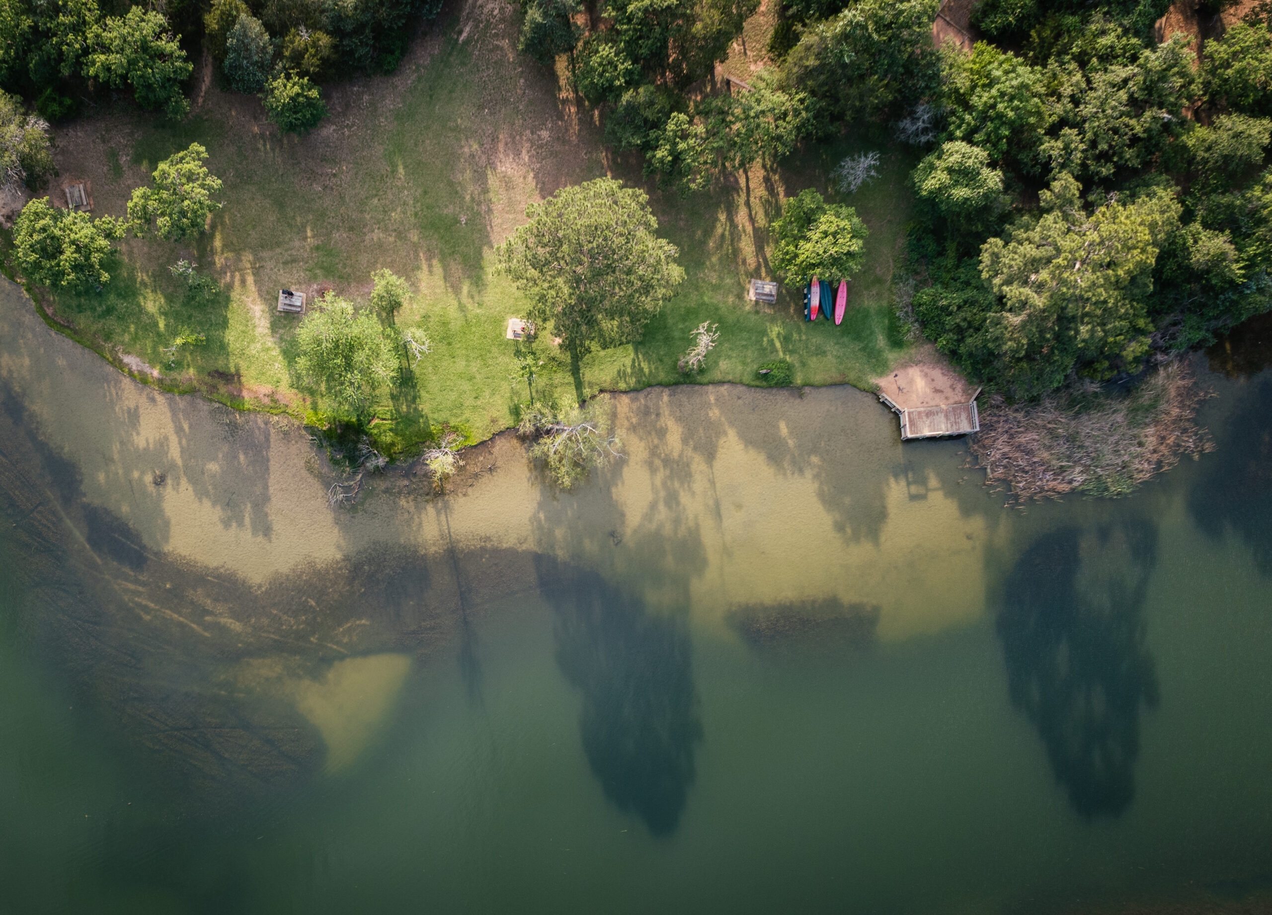Lake Bastrop South Shore Park Austin Glamping